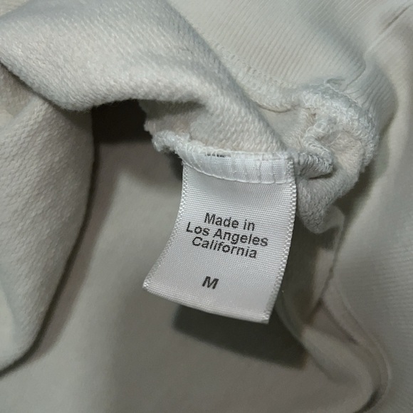 Clare V OUI Long Sleeve Crew Neck Sweatshirt - Picture 8 of 10